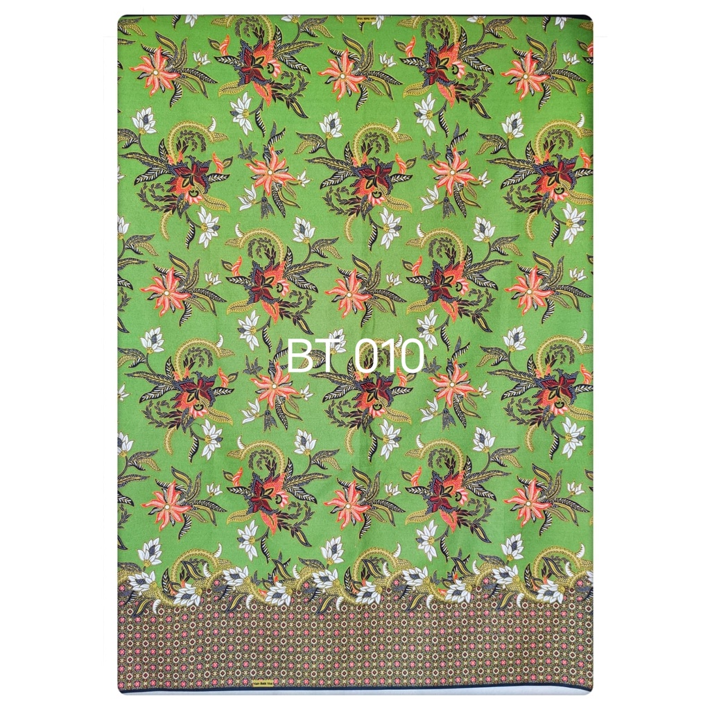 BT 010 kain batik terbaru jual meteran rollan harga per setengah meter  happychild