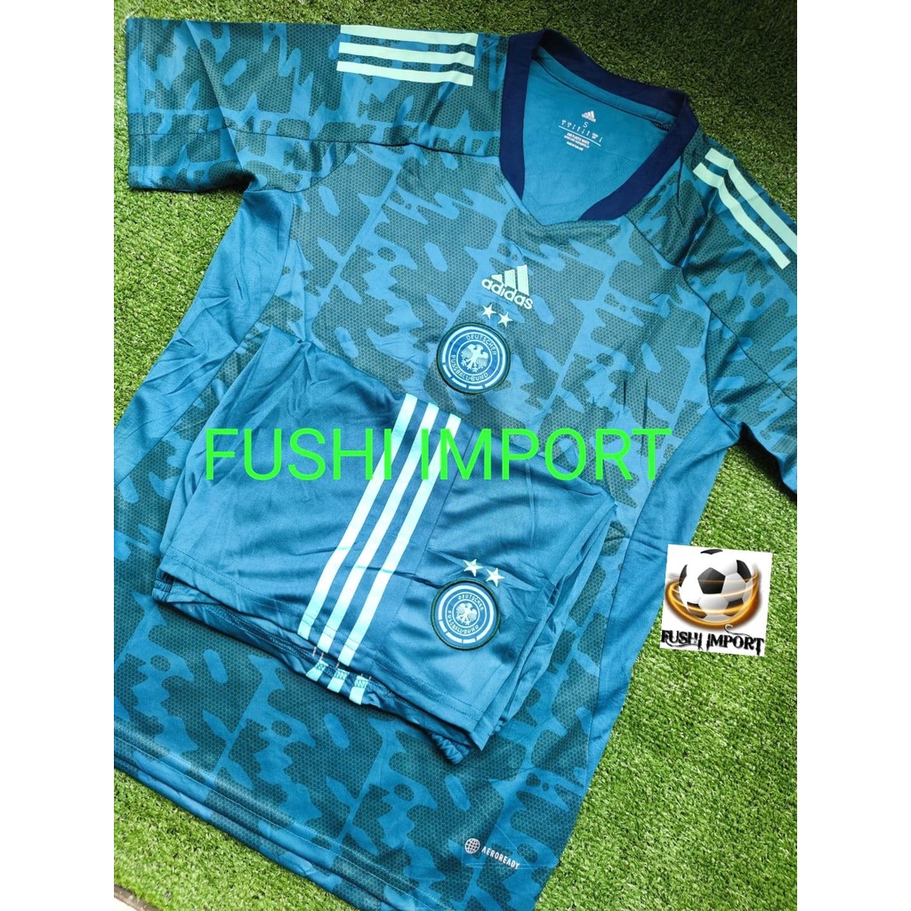 Setelan Jersey Baju Bola Jermann Away 2022 2023 ( Fullset Satu Set ) Grade Ori