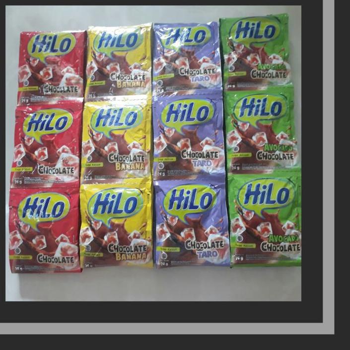 

Trending SUSU HiLo COCHOLATE / BANANA / TARO / AVOCADO / WHITE CHOCOLATE ISI 14Gr x 10Pcs / TINGGI KALSIUM