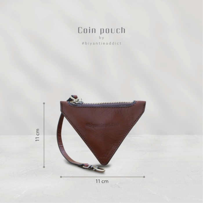 Hot Sale Coin Pouch By Biyantie Addict / Tempat Koin / Dompet Koin Kulit Asli Limited
