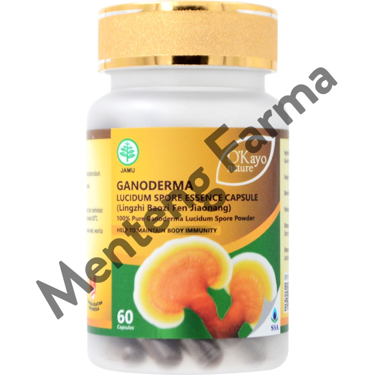 O'Kayo Nature Ganoderma Lucidum Spore Essence Capsule - Memelihara Kesehatan Tubuh