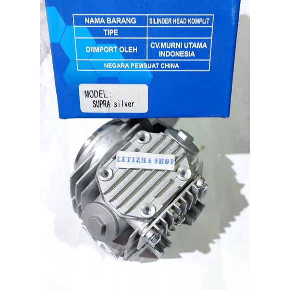 CYLINDER HEAD ASTREA GRAND,PRIMA,SUPRA,SUPRA-X CYLINDER BLOK HEAD KOMPLIT HONDA ASTREA GRAND PRIMA S