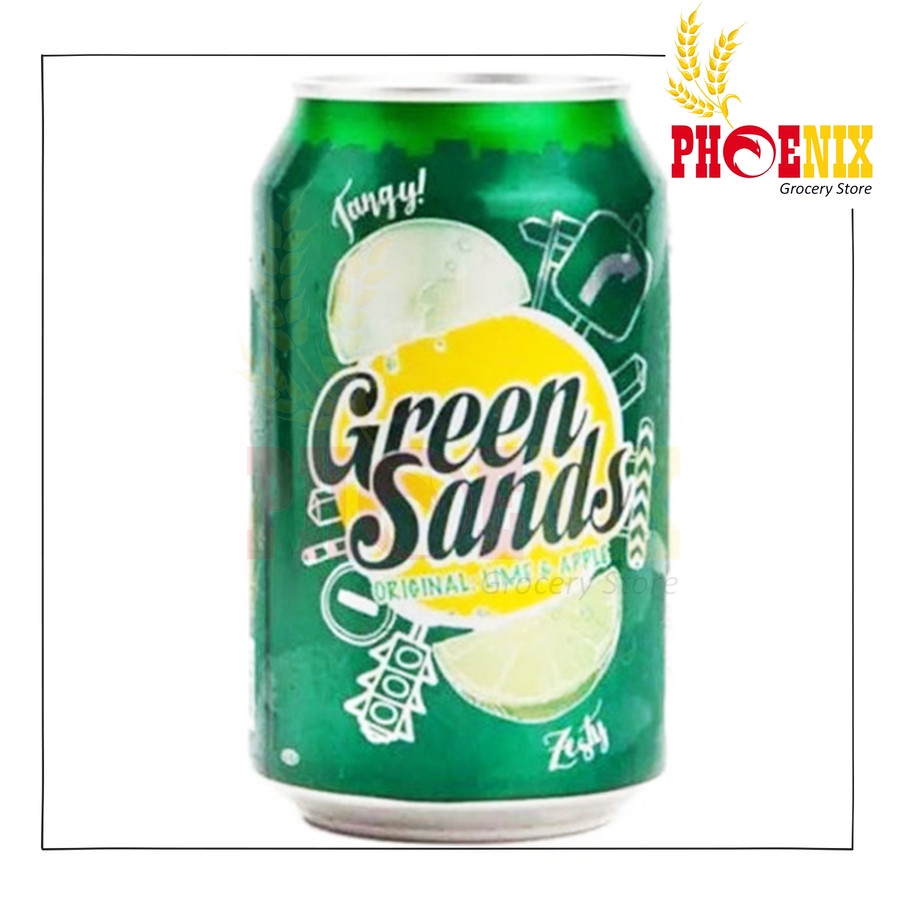 

Green sands 24 kaleng @ 330 ml