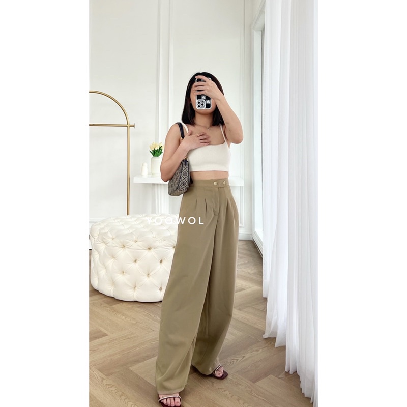 [SALE] Kiel Pants / Celana Panjang Wanita / Kulot Wanita