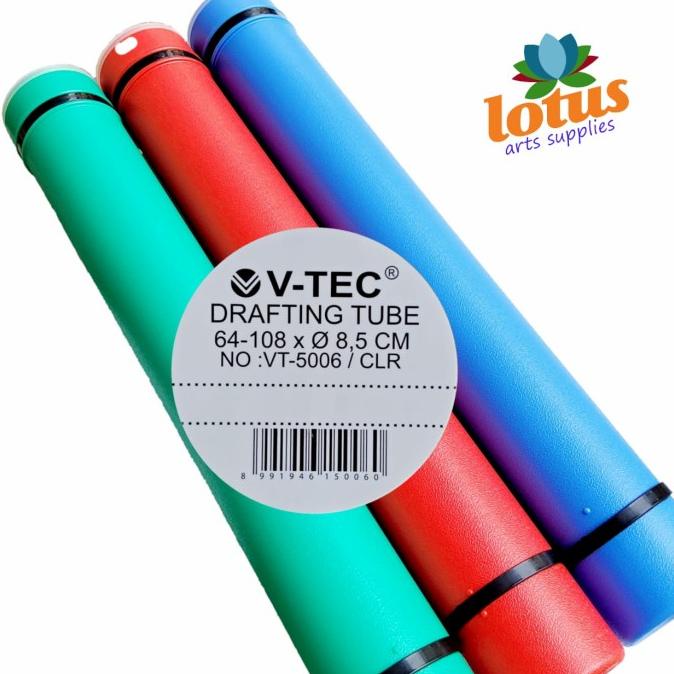 

V-TEC Tabung Gambar Motif Kulit Jeruk / Drafting Tube type 5006