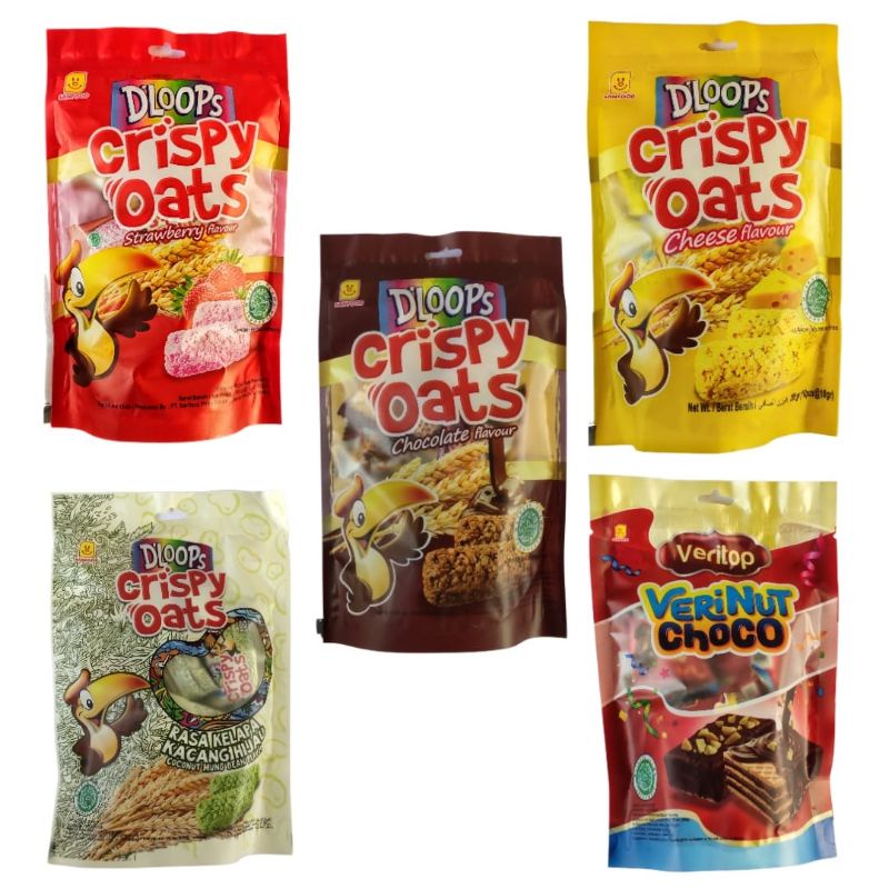 D'LOOPS CRISPY OATS 100gr VERITOP