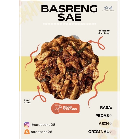 

Basreng tuna jumbo renyah gurih