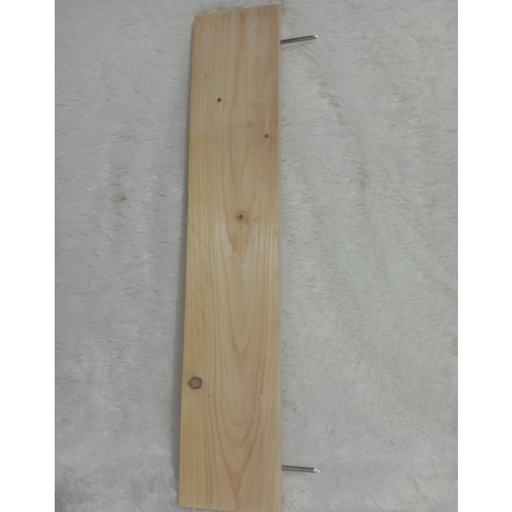 Rak dinding jati belanda 30 cm ambalan