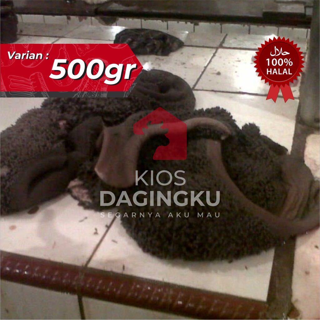 

Babat Hitam / Babat Sapi Hitam - 500gr
