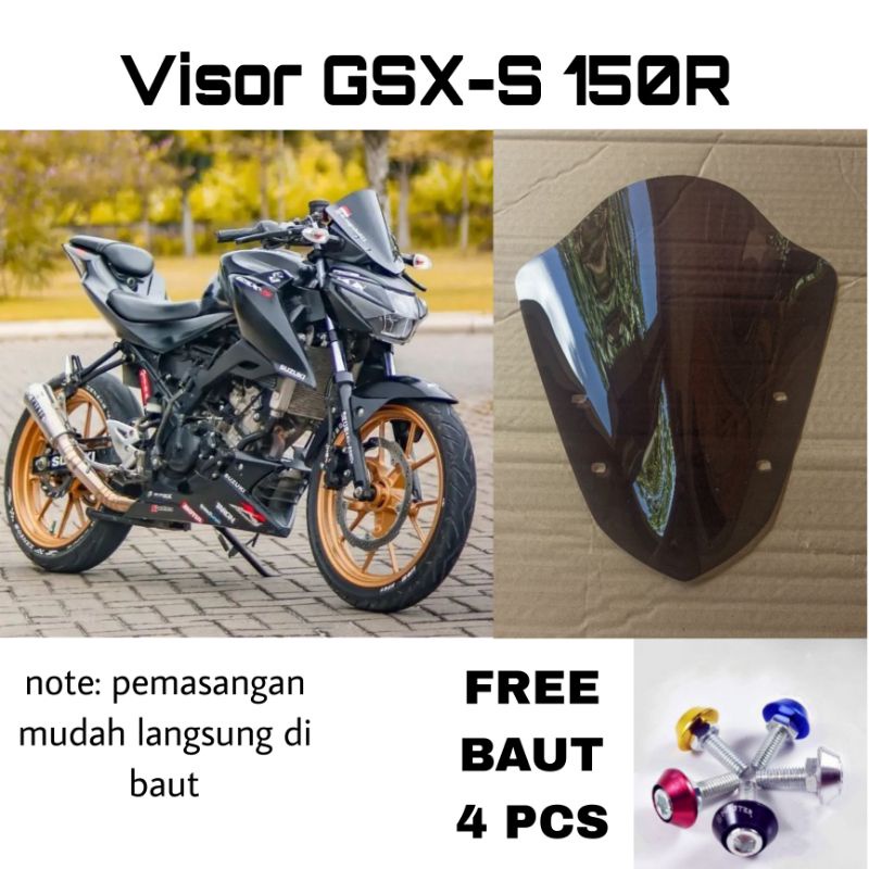 Jual Visor Jenong Gsx S R Free Baut Pcs Shopee Indonesia