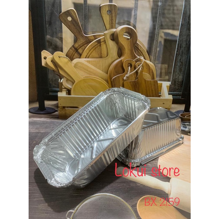 WADAH ALUMINIUM TRAY BX-2159 500ML  - WADAH ALUMINIUM FOIL TRAY BX 2159