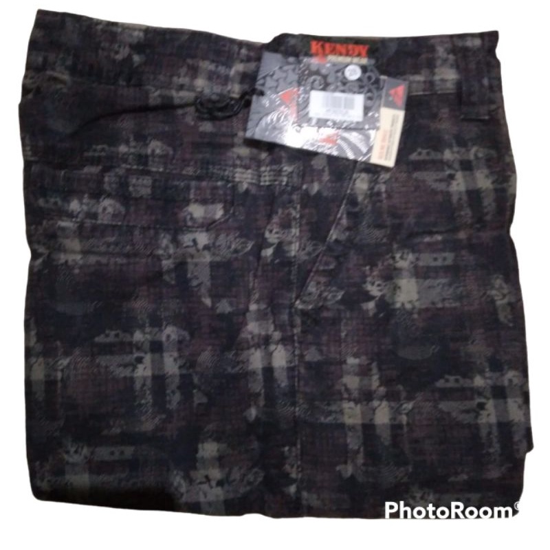 celana kendi motif pendek dewasa