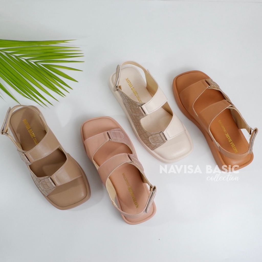 Sandal wanita sepatu sandal Empuk Sendal sepatu Wanita sandal tali belakang Sandal Delisha Damelia pluvia Winod