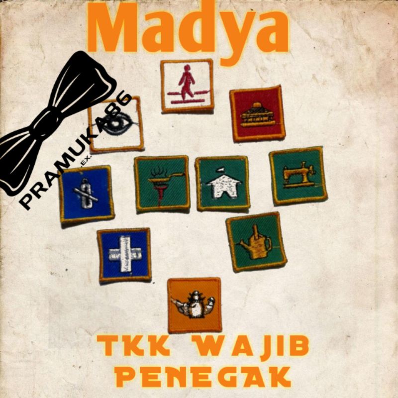 TKK Wajib Tanda kecakapan Penegak Madya (Ecer) Bordir