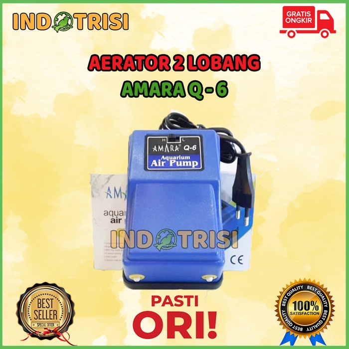 Aerator Airator Mini Aerator Aquarium Silent Aerator 2 Lubang Aerator Aquarium Aerator Cas Airator A