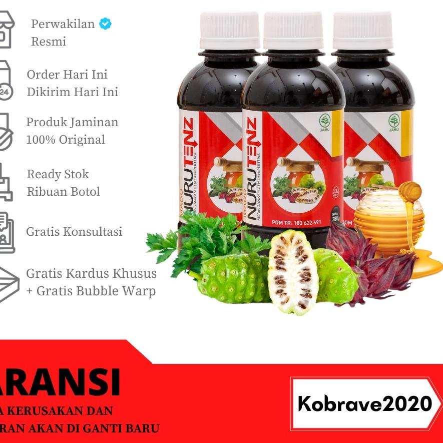 

11.11✔️Obat Hipertensi Madu NURUTENZ Obat Herbal Hipetensi Obat Darah Tinggi Menormalkan Tekanan Darah|RA4