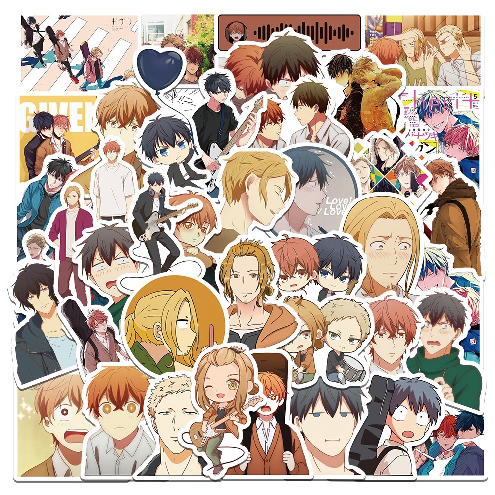 

Stiker Anime Given isi 25 pcs