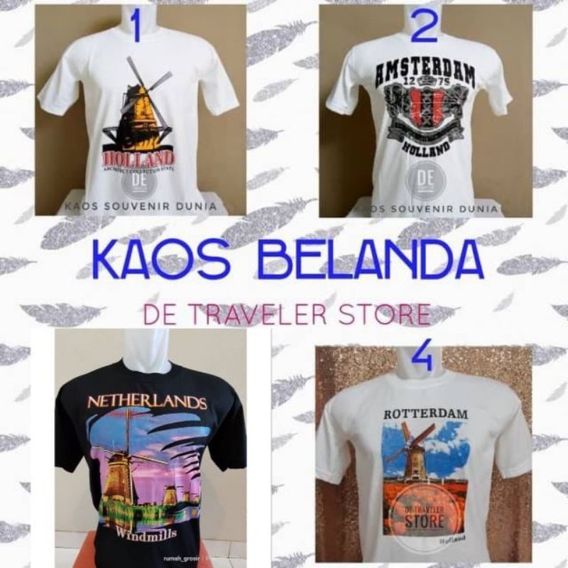 kaos holland belanda