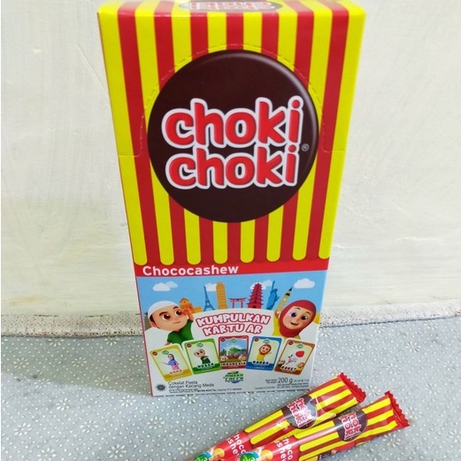 

CHOKI CHOKI chococashew isi 20pcx10gr/coklat murah/coklat enak