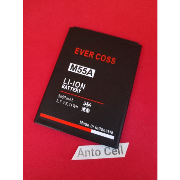Baterai batre Evercoss M55A original battery hp