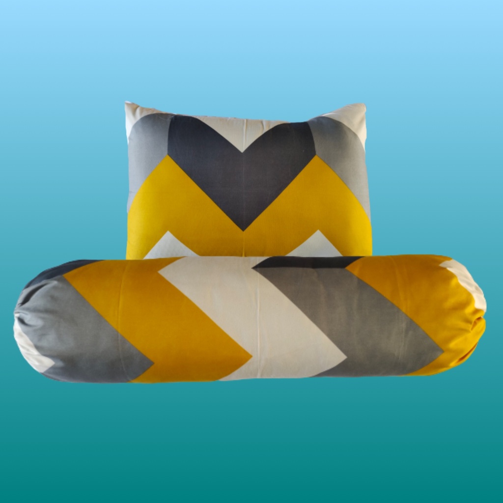 Sarung Bantal Tidur Motif Abstract Bahan Adem Lembut dan Warna Tidak Luntur