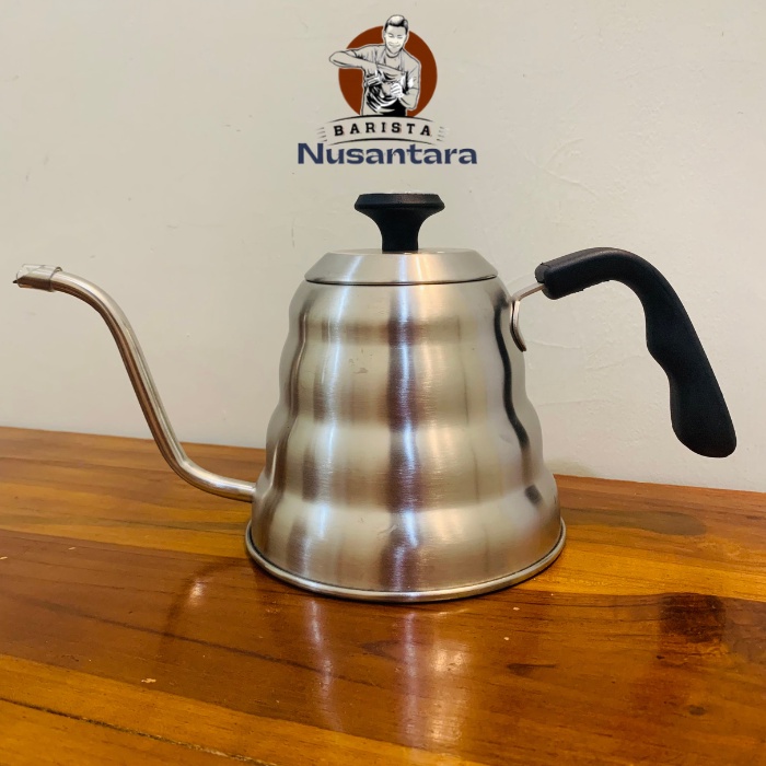 Teko Leher Angsa 1200ml Termometer V60 Stainless