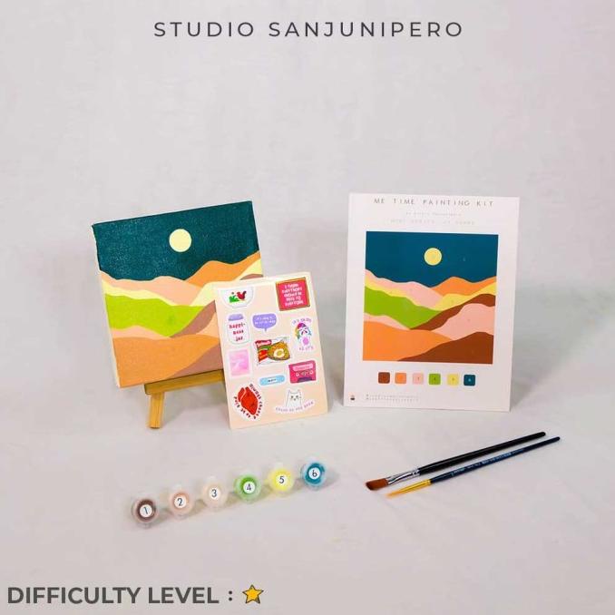 SUMBA painting kit / Studio sanjunipero paint by number