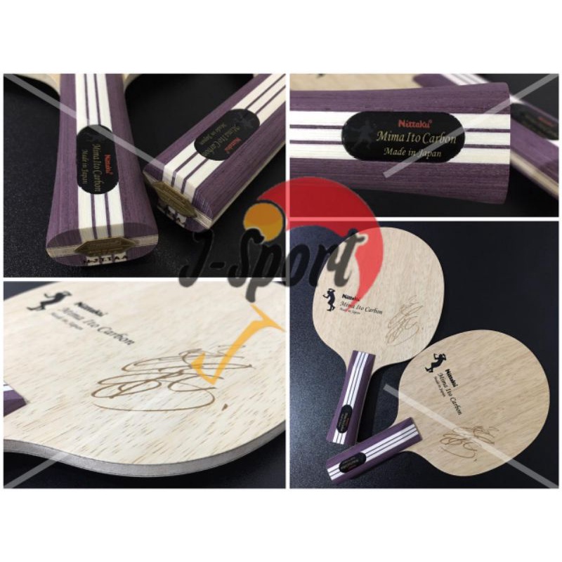 NITTAKU MIMA ITO BLADE / KAYU MURAH BLADE / KAYU TENIS MEJA ORIGINAL
