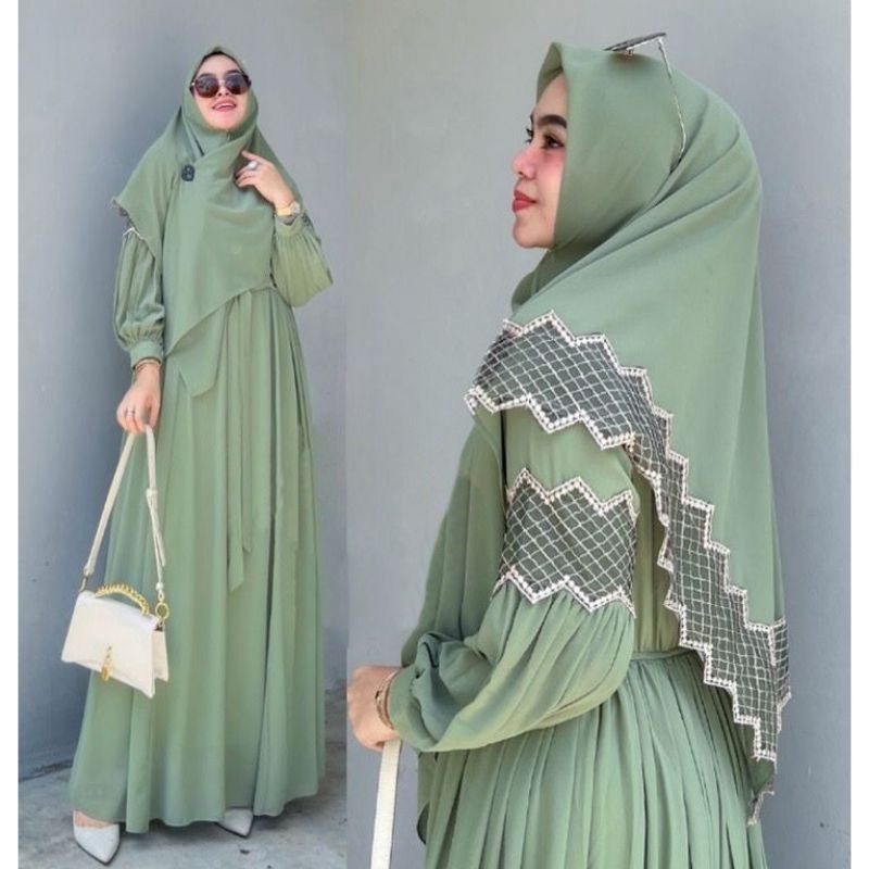 DRESS MUSLIM, Fashion Muslim, baju wanita, dress, gamis, Baju gamis, fashion wanita, Akina Syari