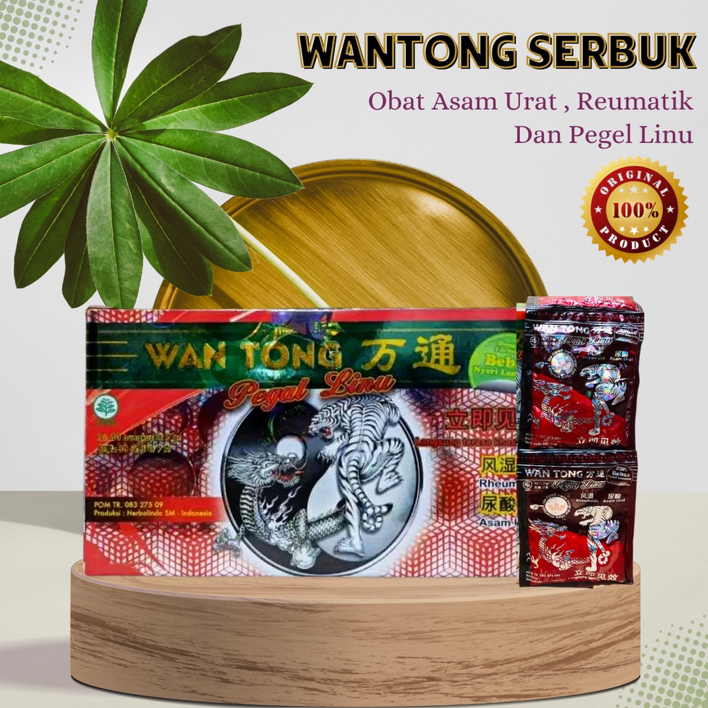 Bisa COD wantong kapsul box herbal asli obat pegel linu asam urat pegel pegel Herbal Jamu untuk kese