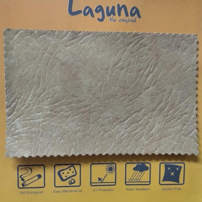 KAIN SOFA DAN JOK OSKAR SPON KULIT IMITASI MURAH CORAK SEMU - LAGUNA