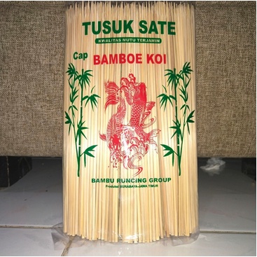 Tusuk Sate Bambu Bamboo Jualan Tahun Baru Skewer Satay Stick Tempura Sosis Aci Bulat Daging Ayam Kambing Sempol Cilok Pentol Papeda Cimol Panjang Runcing Tajam Serbaguna Multifungsi Tusukan Makanan Kuat Berkualitas Termurah Bersih Grosir Prakarya Malang