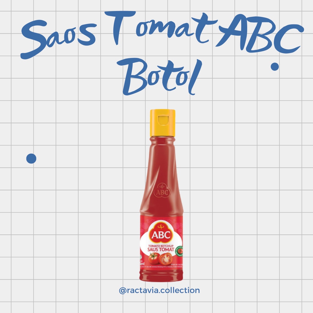 

SAOS TOMAT ABC BOTOL 135 ML DAN 275 ML