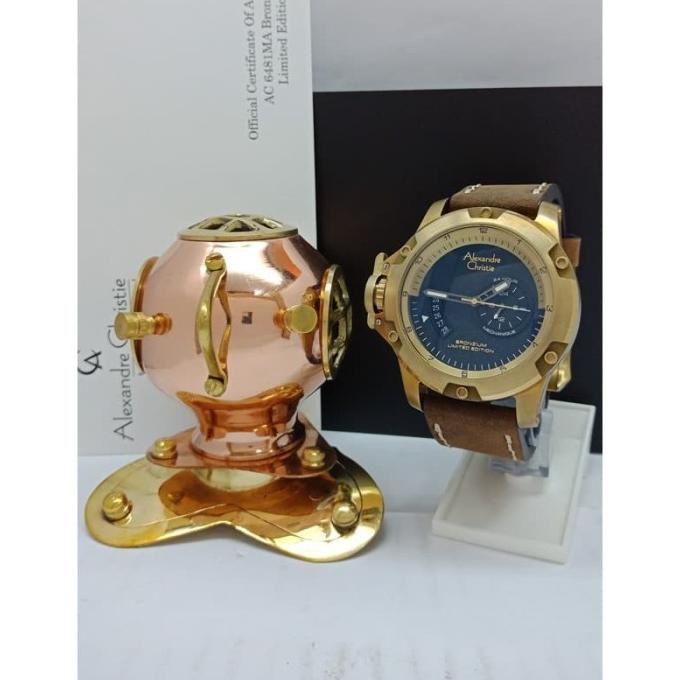 [COD] jam tangan pria original Alexandre Christie AC 6481MA BWGD [COD]