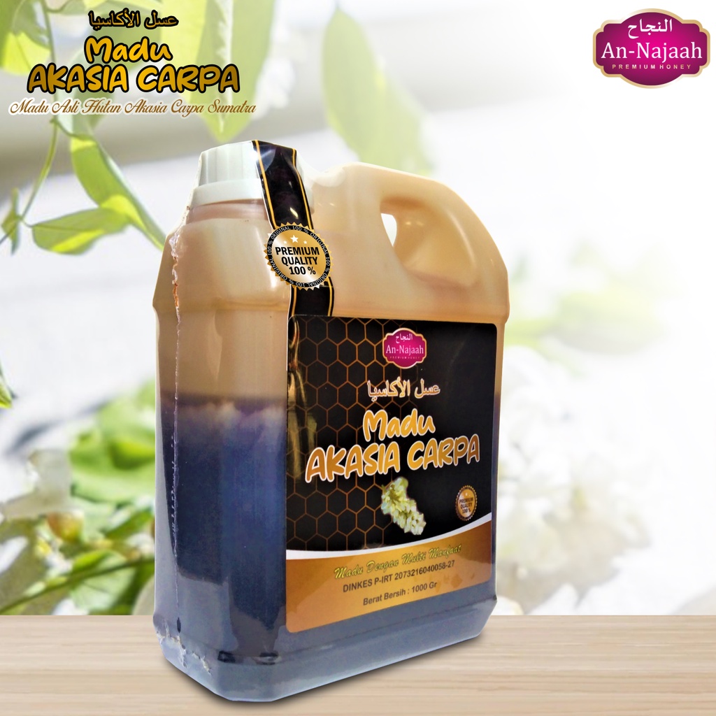 Madu Asli Murni Akasia Carpa Jambi Sumatra | Acacia Cressicarpa | Madu Akasia Carva Carpa Riau Sumatra 1 kg