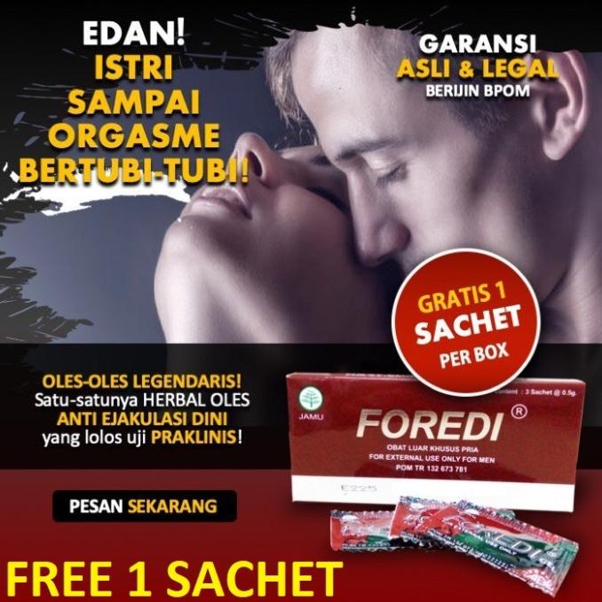 [Promo] Foredi Gel Obat Oles Tahan Lama Dari Boyke - Obat Obatan - Medicine