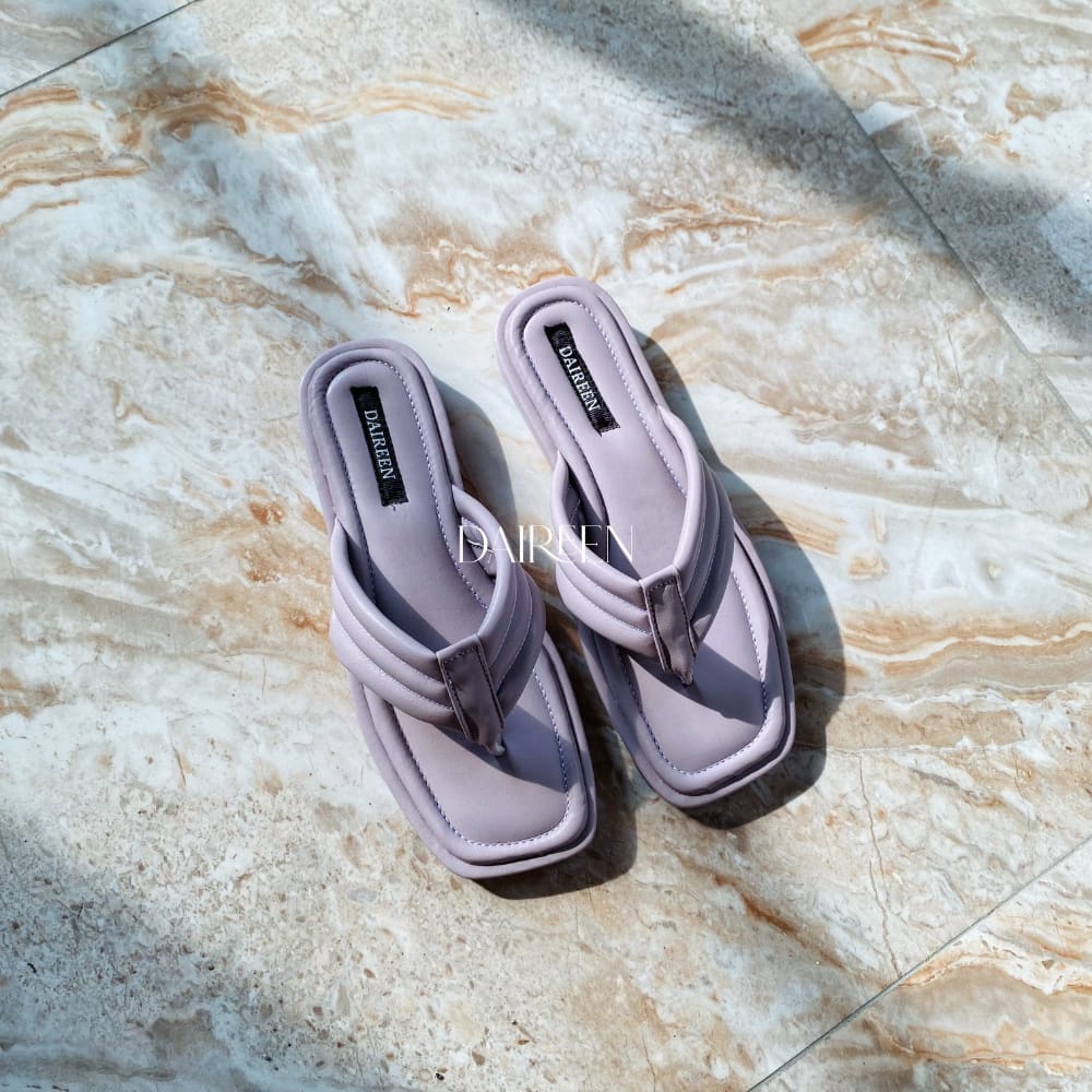 DAIREEN sandal wanita Emily Platform premium best seller model terbaru 2022 warna denim blue, mint green, purple, apricot, and black ukuran 37-40