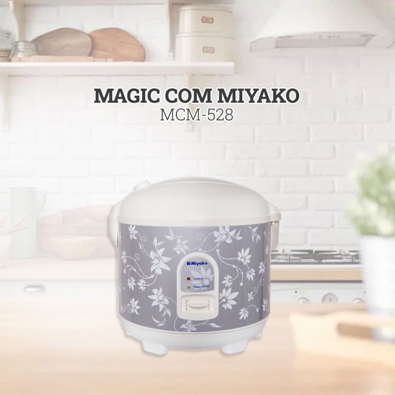 Rice cooker miyako bunga mcm528/mcm 528/mcm-528