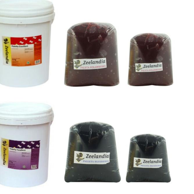 

㊤ Paletta selai strawberry / blueberry 500gr TERBARU 2888 ❅