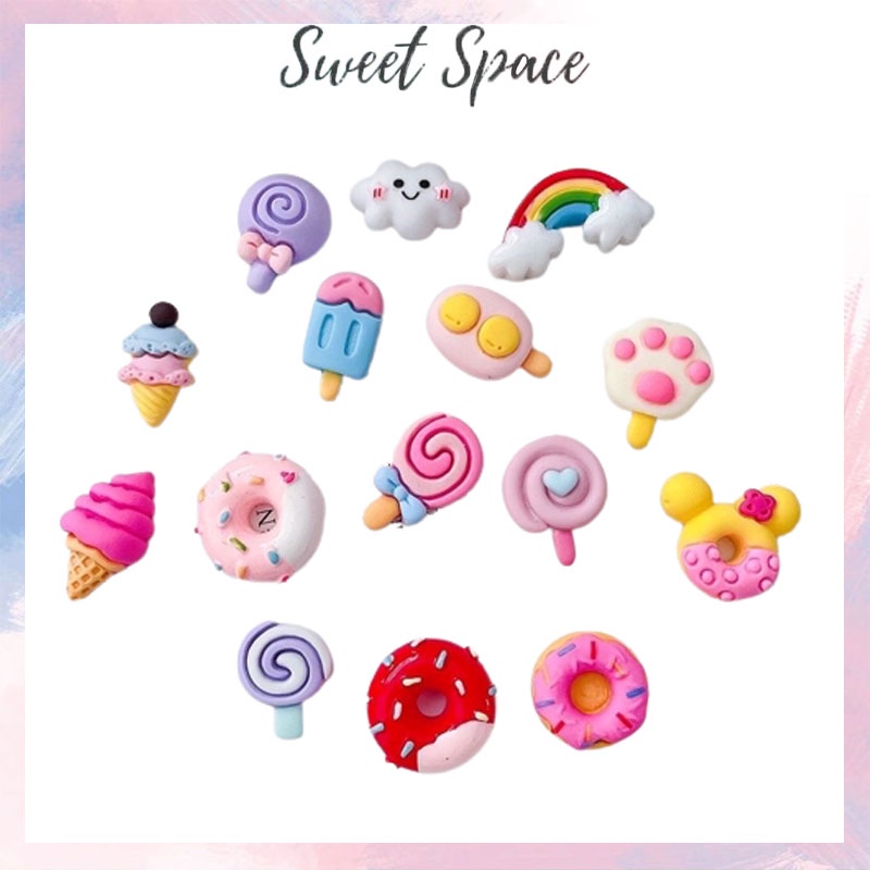 STIKER 3D BOTOL KARAKTER TIMBUL ISI 4PCS [SWEETSPACE]