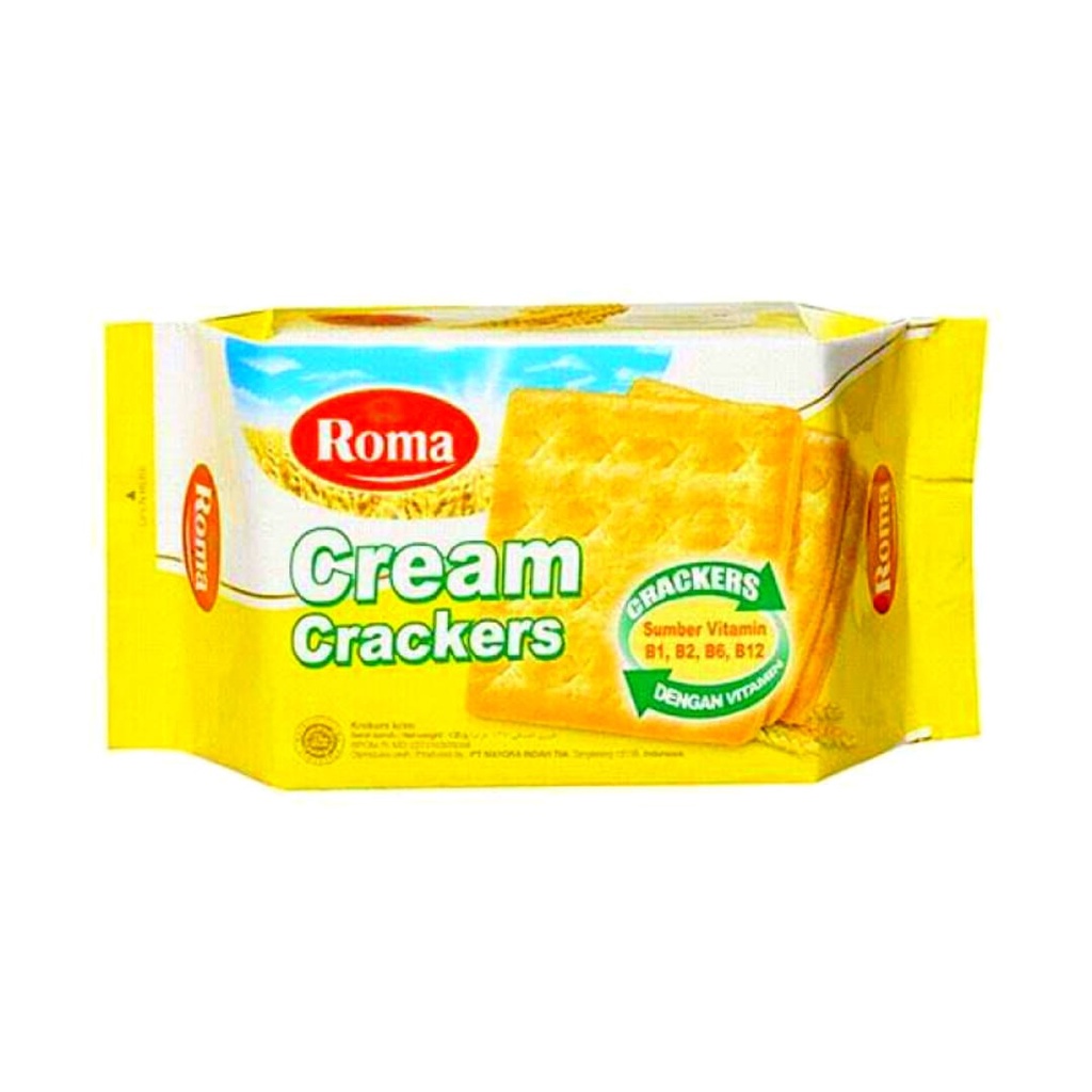 

ROMA CREAM CRACKERS BERAT 105 GR