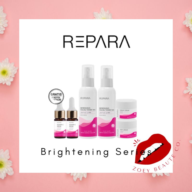 ❤ ZOEWSHOP ❤ REPARA Paket Skincare Face Glow With Nano | Kulit Normal