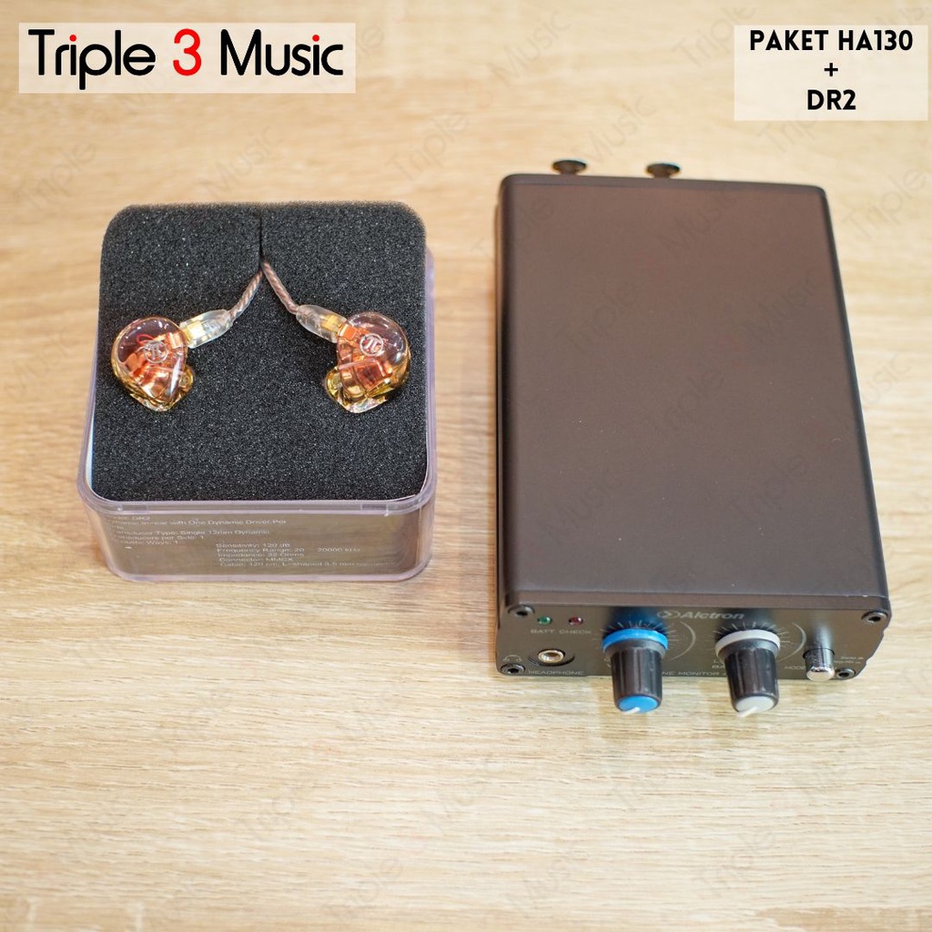 Paket IN EAR MONITOR iem panggung Pi Audio With Amply hp alctron HA130