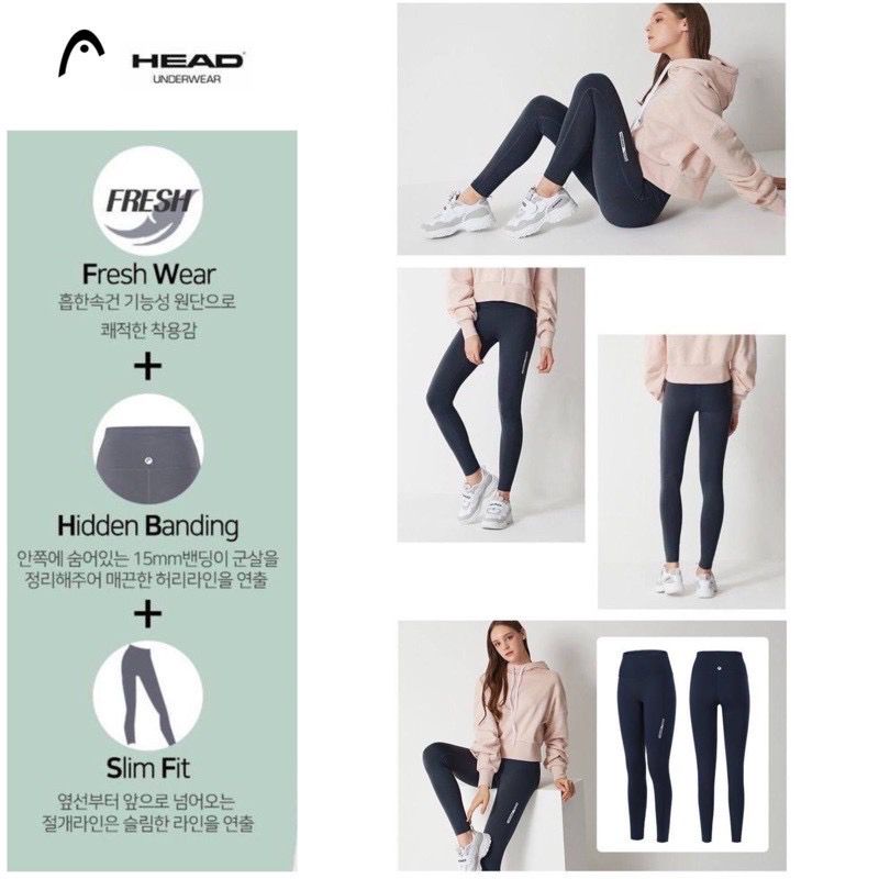 Celana Legging Wanita Head Freemov Leg