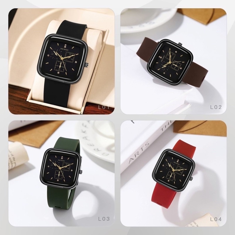 JIMS HONEY JT 8027 JAM TANGAN UNISEX