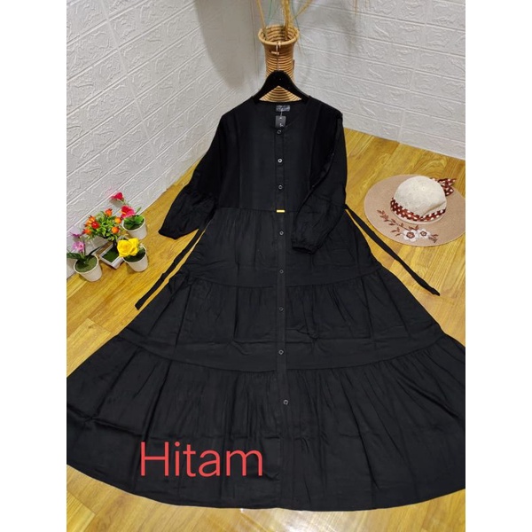 gamis aura rayon twill