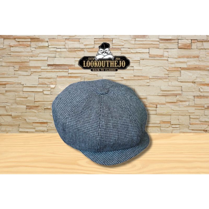 TOPI CLASSIC / VINTAGE HATS NEWSBOY CAP PAPERBOY ORIGINAL LOOKOUTHEJO