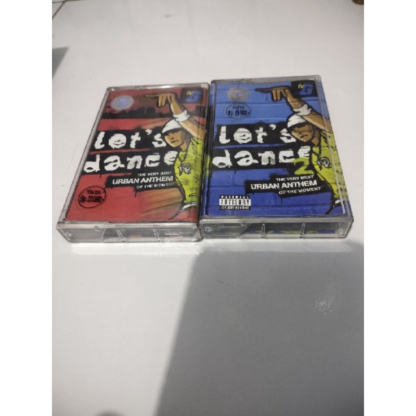 kaset pita lets dance / vol 1 &amp; 2