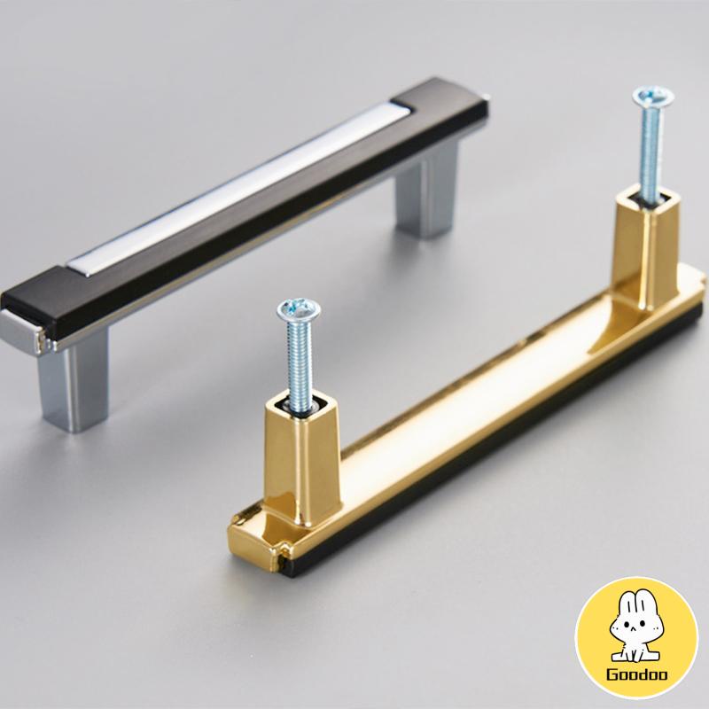 Knob Laci Dan Pegangan Pegangan Kabinet Fashion Gagang Lemari Pakaian Paduan Seng Pegangan Pintu Kabinet -Doo