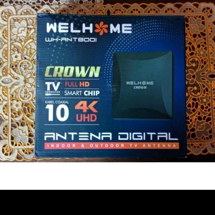 Antena Televisi Merk WELHOME wh-8001 Antena Digital WELHOME WH 8001